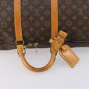LOUIS VUITTON Monogram Keepall 55 Boston Bag M41424 LV Auth BA7412-7