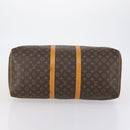 LOUIS VUITTON Monogram Keepall 55 Boston Bag M41424 LV Auth BA7412-9