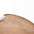 LOUIS VUITTON Monogram Trousse Demi Ronde Cosmetic Pouch M47520 LV Auth BA7414-10