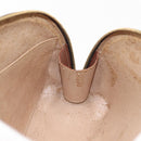 LOUIS VUITTON Monogram Trousse Demi Ronde Cosmetic Pouch M47520 LV Auth BA7414-18