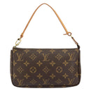LOUIS VUITTON Monogram Pochette Accessoires Pouch M51980 LV Auth BA7416-13