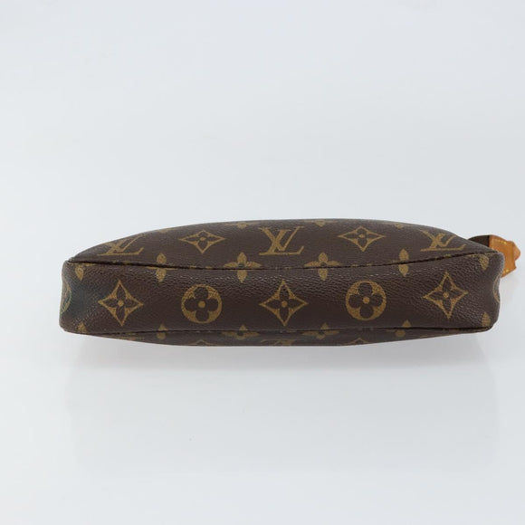 LOUIS VUITTON Monogram Pochette Accessoires Pouch M51980 LV Auth BA7416