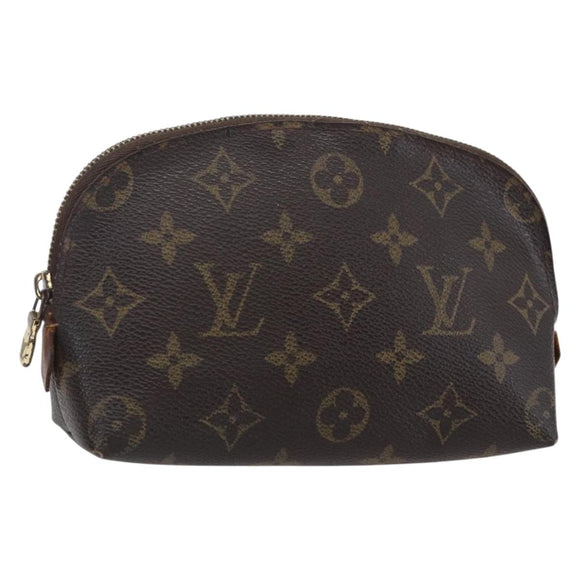 LOUIS VUITTON Monogram Pochette Cosmetic PM Pouch M43998 LV Auth BA7418