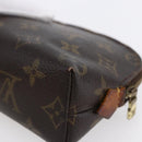 LOUIS VUITTON Monogram Pochette Cosmetic PM Pouch M43998 LV Auth BA7418-15