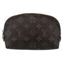 LOUIS VUITTON Monogram Pochette Cosmetic PM Pouch M43998 LV Auth BA7418-13