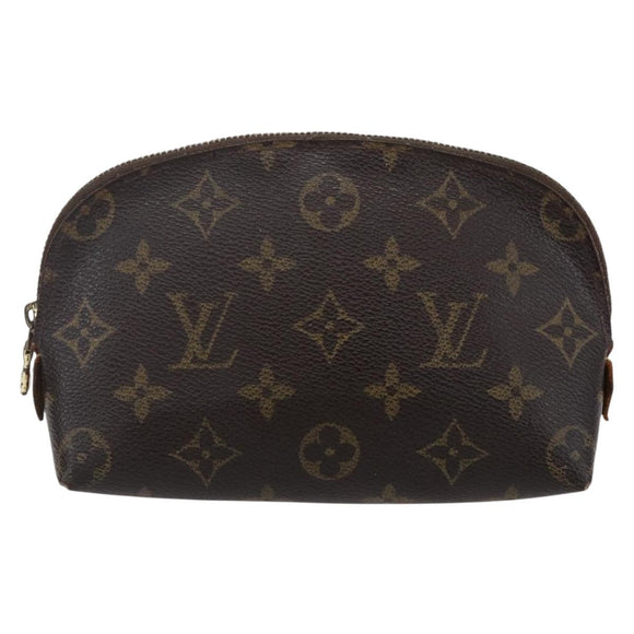LOUIS VUITTON Monogram Pochette Cosmetic PM Pouch M43998 LV Auth BA7418