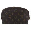 LOUIS VUITTON Monogram Pochette Cosmetic PM Pouch M43998 LV Auth BA7418-2