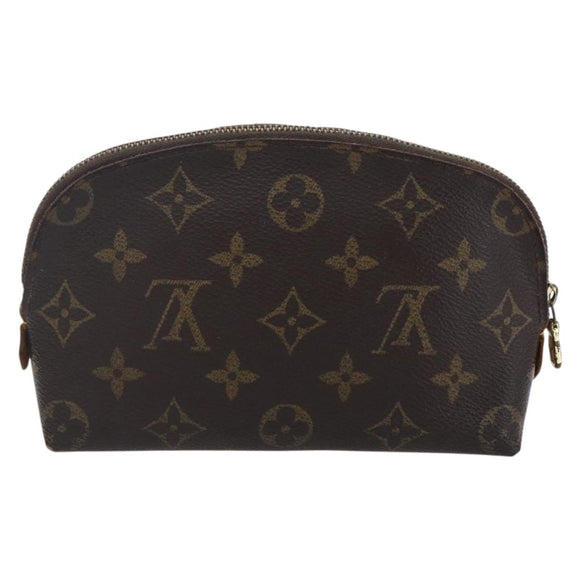 LOUIS VUITTON Monogram Pochette Cosmetic PM Pouch M43998 LV Auth BA7418