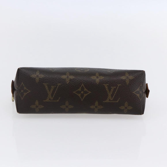 LOUIS VUITTON Monogram Pochette Cosmetic PM Pouch M43998 LV Auth BA7418