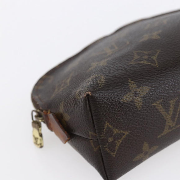 LOUIS VUITTON Monogram Pochette Cosmetic PM Pouch M43998 LV Auth BA7418