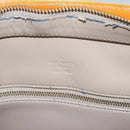 LOUIS VUITTON Monogram Vernis Houston Hand Bag Beige M91004 LV Auth BA742-16