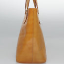 LOUIS VUITTON Monogram Vernis Houston Hand Bag Beige M91004 LV Auth BA742-4