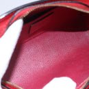 LOUIS VUITTON Epi Dauphine PM Pouch Castilian Red M48447 LV Auth BA7421-10