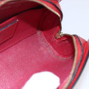 LOUIS VUITTON Epi Dauphine PM Pouch Castilian Red M48447 LV Auth BA7421-17