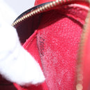 LOUIS VUITTON Epi Dauphine PM Pouch Castilian Red M48447 LV Auth BA7421-12