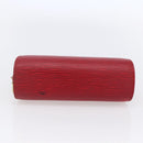 LOUIS VUITTON Epi Dauphine PM Pouch Castilian Red M48447 LV Auth BA7421-6