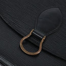 LOUIS VUITTON Epi Saint Cloud GM Shoulder Bag Black Noir M52192 LV Auth BA7422-18