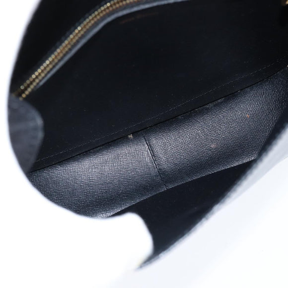 LOUIS VUITTON Epi Saint Cloud GM Shoulder Bag Black Noir M52192 LV Auth BA7422