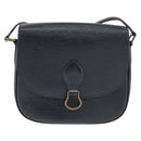 LOUIS VUITTON Epi Saint Cloud GM Shoulder Bag Black Noir M52192 LV Auth BA7422-13
