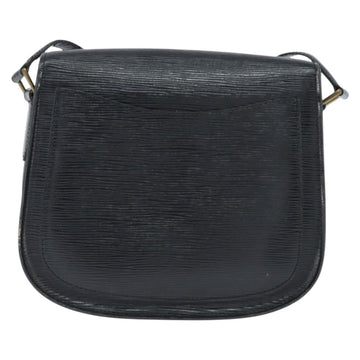 LOUIS VUITTON Epi Saint Cloud GM Shoulder Bag Black Noir M52192 LV Auth BA7422 - 0