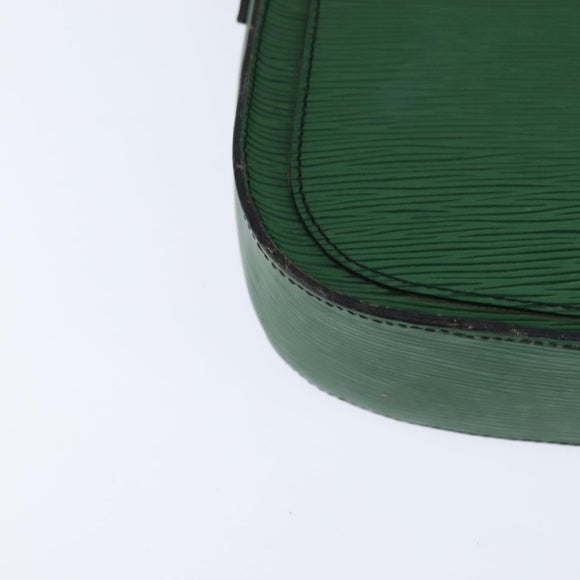 LOUIS VUITTON Epi Saint Cloud GM Shoulder Bag Green M52194 LV Auth BA7423