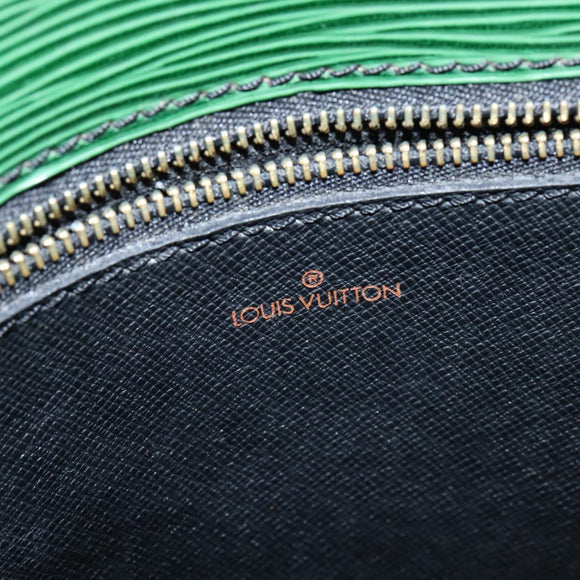 LOUIS VUITTON Epi Saint Cloud GM Shoulder Bag Green M52194 LV Auth BA7423