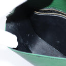 LOUIS VUITTON Epi Saint Cloud GM Shoulder Bag Green M52194 LV Auth BA7423-19