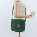 LOUIS VUITTON Epi Saint Cloud GM Shoulder Bag Green M52194 LV Auth BA7423-22
