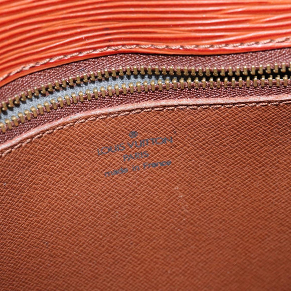 LOUIS VUITTON Epi Saint Cloud GM Shoulder Bag Brown M52193 LV Auth BA7424