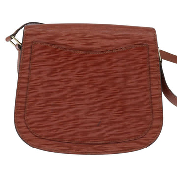 LOUIS VUITTON Epi Saint Cloud GM Shoulder Bag Brown M52193 LV Auth BA7424 - 0
