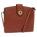 LOUIS VUITTON Epi Capuchin Shoulder Bag Brown M52343 LV Auth BA7425-1