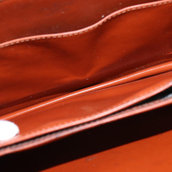 LOUIS VUITTON Epi Capuchin Shoulder Bag Brown M52343 LV Auth BA7425