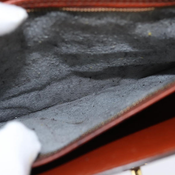 LOUIS VUITTON Epi Capuchin Shoulder Bag Brown M52343 LV Auth BA7425