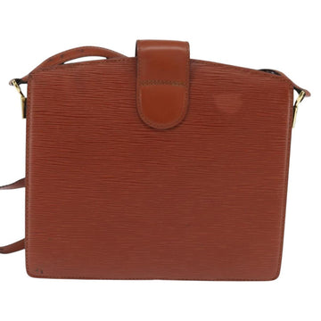 LOUIS VUITTON Epi Capuchin Shoulder Bag Brown M52343 LV Auth BA7425 - 0