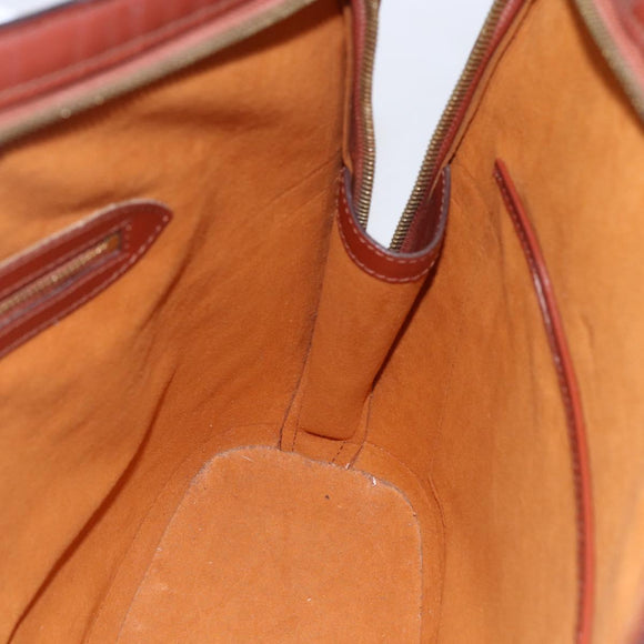 LOUIS VUITTON Epi Lussac Shoulder Bag Brown M52283 LV Auth BA7426