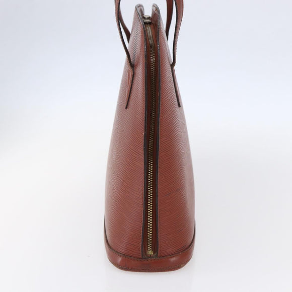LOUIS VUITTON Epi Lussac Shoulder Bag Brown M52283 LV Auth BA7426