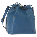 LOUIS VUITTON Epi Petit Noe Shoulder Bag Blue M44105 LV Auth BA7430-1