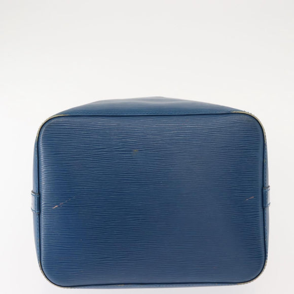 LOUIS VUITTON Epi Petit Noe Shoulder Bag Blue M44105 LV Auth BA7430
