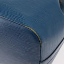 LOUIS VUITTON Epi Petit Noe Shoulder Bag Blue M44105 LV Auth BA7430-17