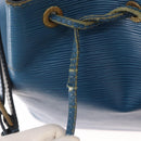 LOUIS VUITTON Epi Petit Noe Shoulder Bag Blue M44105 LV Auth BA7430-10