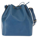 LOUIS VUITTON Epi Petit Noe Shoulder Bag Blue M44105 LV Auth BA7430-2
