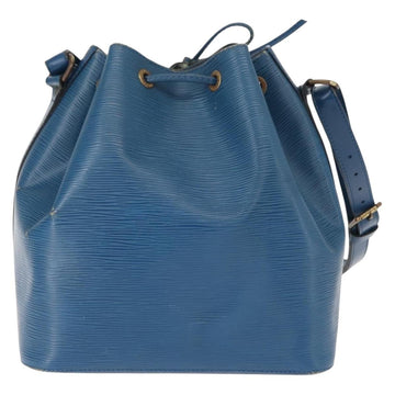 LOUIS VUITTON Epi Petit Noe Shoulder Bag Blue M44105 LV Auth BA7430 - 0