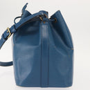 LOUIS VUITTON Epi Petit Noe Shoulder Bag Blue M44105 LV Auth BA7430-4