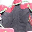 LOUIS VUITTON Epi Tricolor Noe Shoulder Bag Green Blue Red M44084 LV Auth BA7431-19