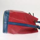 LOUIS VUITTON Epi Tricolor Noe Shoulder Bag Green Blue Red M44084 LV Auth BA7431-3