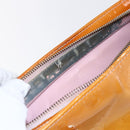 LOUIS VUITTON Monogram Vernis Houston Hand Bag Rose M91054 LV Auth BA7433-9