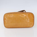 LOUIS VUITTON Monogram Vernis Houston Hand Bag Rose M91054 LV Auth BA7433-5