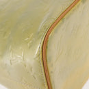 LOUIS VUITTON Monogram Vernis Houston Hand Bag Gris M91053 LV Auth BA7434-17