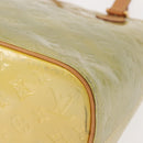 LOUIS VUITTON Monogram Vernis Houston Hand Bag Gris M91053 LV Auth BA7434-18