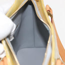 LOUIS VUITTON Monogram Vernis Houston Hand Bag Gris M91053 LV Auth BA7434-20